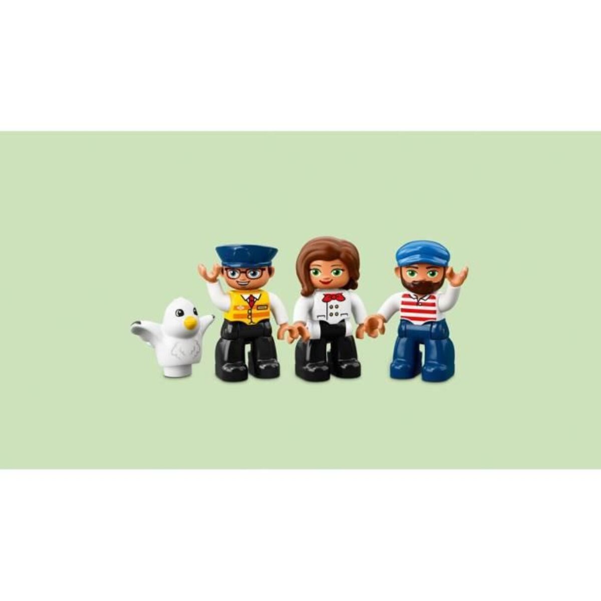 LEGO 10875 DUPLO Le Train De Marchandises, Jeu Avec Son Et Lumiere, Grue  avec télécommande Jouet Pour Enfant 2-5 Ans - Zoma