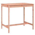 vidaXL Table de jardin 121x82 5x110 cm bois massif de douglas