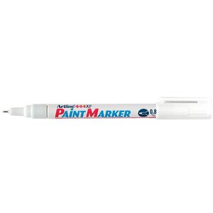 Marqueur 'Paint' '444 XF' permanent indélébile pointe 0 8 mm blanc x 12 ARTLINE