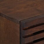 vidaXL Buffet marron 40x34x75 cm bois massif de manguier