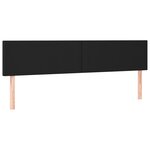 vidaXL Sommier à lattes de lit avec matelas Noir 160x200 cm