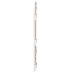 vidaXL Tête de lit murale Blanc 147x3x60 cm Bois massif de pin