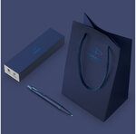 Stylo bille Parker IM Monochrome  Bleu  encre bleue  Coffret cadeau