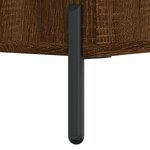 vidaXL Buffet chêne marron 69 5x34x90 cm bois d'ingénierie