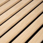 WallArt Panneaux muraux acoustiques Aku chêne clair 4 Pièces