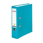 Classeur À Levier Pp A4 Dos De 80mm Vegan Noir - Turquoise - X 20 - Falken