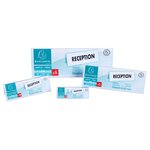 Lot De 5 Chevalets Double Face Horizontal A4 - Cristal - X 10 - Exacompta