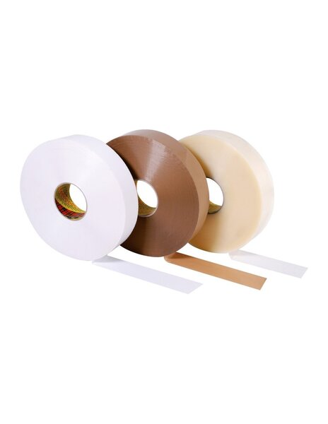 (lot 6 rouleaux) ruban adhésif machine polypropylène scotch® 3m 371 transparent 48mmx1500m