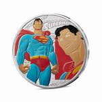 DC COMICS - Monnaie de 50€ Argent SUPERMAN Vintage