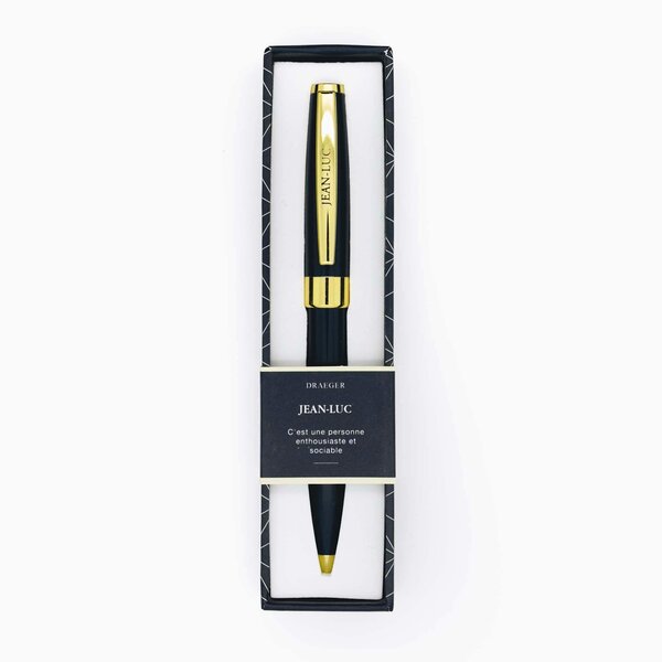 Stylo bille prénom homme Pastel Chic - Jean-Luc - Draeger