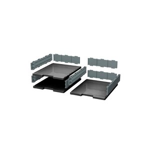 Module De Classement Modulodoc Set Élément De Base Standard Ecoblack - Gris Foncé - Exacompta