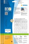 Etiquettes premium, 25 feuilles a4 83,8 x 50,8 mm, blanc herma
