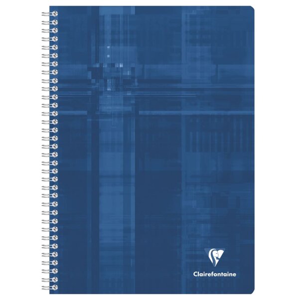Clairefontaine Cahiers à reliure spiralée A4 90 Feuilles réglure 5 Pièces