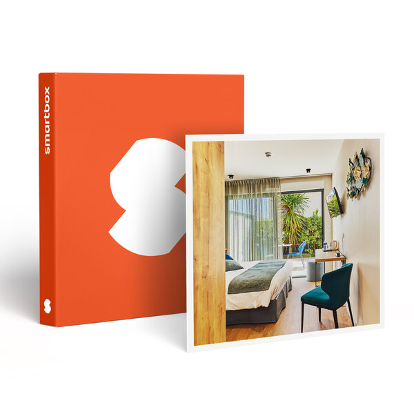 SMARTBOX - Coffret Cadeau Vacances les pieds dans l'eau : 2 jours avec dîner sauna et location de vélos en bord de mer - Séjour