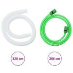 vidaXL Réservoir d'eau avec robinet pliable 1350 L PVC