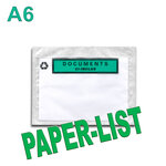 Lot de 500 pochettes documents ci-inclus paper-list a6