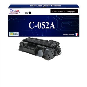 T3AZUR - Toner compatible avec Canon 052 pour Canon LBP-212dw LBP-215x LBP-214dw Noir - 3 200p