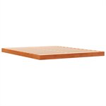 vidaXL Cadre de lit sans matelas cire marron 160x200cm bois pin massif