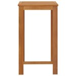 vidaXL Ensemble de bar de jardin avec coussins 5 Pièces Noir
