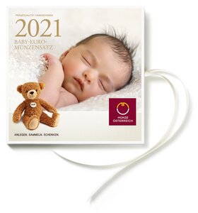 Coffret série euro BU Autriche 2021 (naissance)