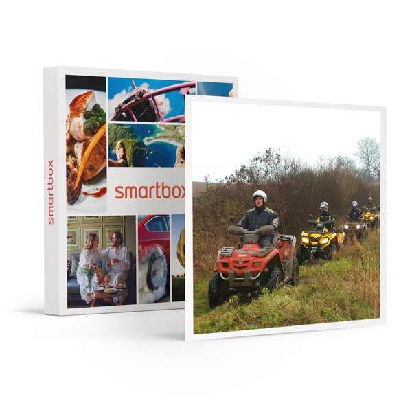 SMARTBOX - Coffret Cadeau Sortie en quad d'1 demi-journée à travers la vallée de la Marne -  Sport & Aventure