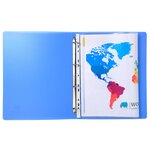 Sachet 10 Pochettes Perforées Polypropylène Lisse A3 Pliées - Incolore - X 5 - Exacompta