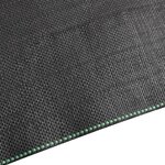 vidaXL Membrane anti-mauvaises herbes noir 1 5x50 m PP