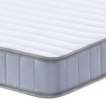 vidaXL Matelas en mousse moyennement doux 160x200 cm