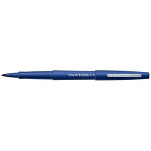 PAPER MATE - Stylo Feutre Flair Original Nylon - Pointe Moyenne Bleu
