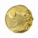 Roland Garros - Monnaie de 20€ 1/10 Oz Or