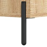 vidaXL Armoire à étagères chêne sonoma 69 5x32 5x90 cm bois ingénierie