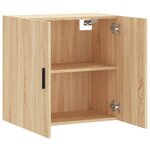 vidaXL Armoire murale chêne sonoma 60x31x60 cm bois d'ingénierie