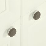 vidaXL Armoire plastique 79x43x85 5 cm design bois glace à la vanille