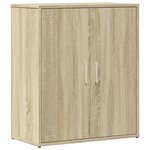 vidaXL Buffet chêne sonoma 60x31x70 cm bois d'ingénierie