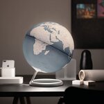 Globe terrestre lumineux Evolve Ø 30 cm - Bleu