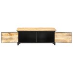 vidaXL Table basse 90x50x35 cm Bois solide de manguier