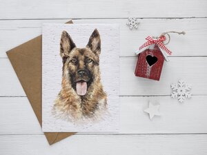 Carte à planter nos amis les chiens
