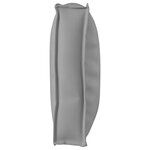 vidaXL Coussin de Palette pour Siège/Dossier Gris 120x60x12 cm Tissu Oxford