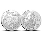 Pièce de monnaie 5 euro Belgique 2023 BU – Spirou et Fantasio