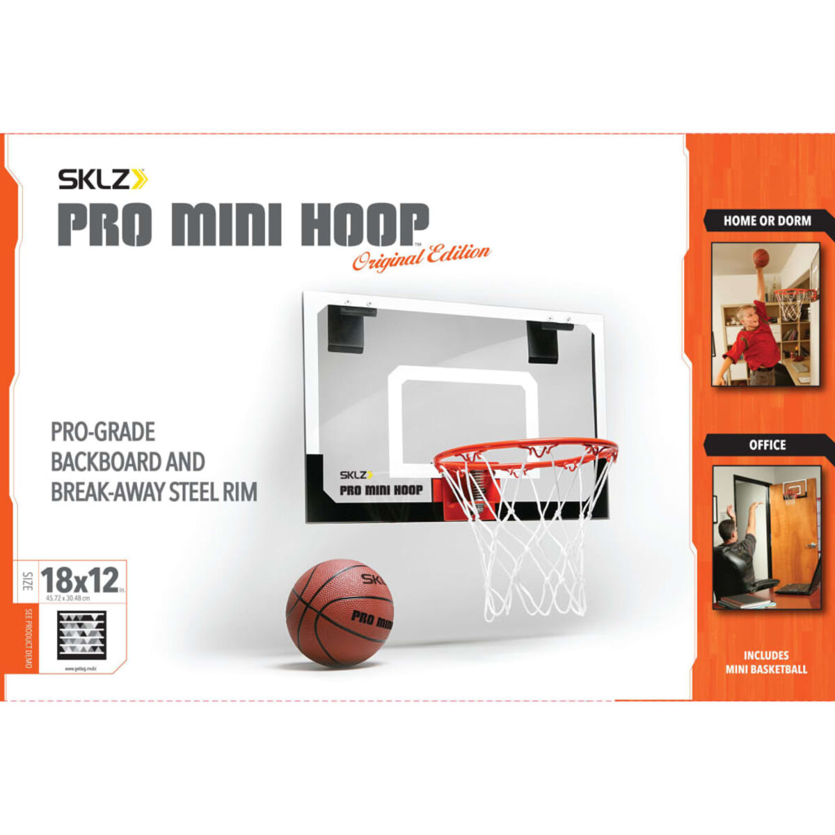 Mini ballon de basket en mousse de 12,7 cm pour mini panier de
