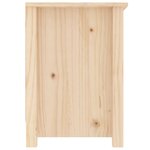 vidaXL Meuble TV 103x36 5x52 cm Bois de pin massif