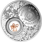 Pièce de monnaie en Argent 2 Dollars g 28.28 Millésime 2024 GUARDIAN ANGEL