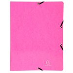 Classeur À Élastiques 4 Anneaux 15mm Iderama - A4 - Couleurs Assorties - X 20 - Exacompta