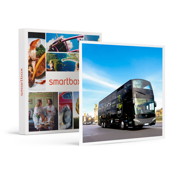 SMARTBOX - Coffret Cadeau Déjeuner insolite 4 plats avec visite de Paris dans le bus à impériale Le Saint-Germain 1920 -  Gastronomie