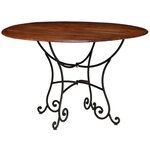 vidaXL Ensemble de tables à manger 5 Pièces bois d’acacia massif