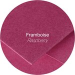 Paquet de 25 Cartes 210g pliées 110x155 framboise 210g Clairefontaine