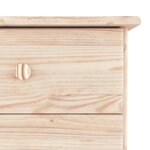 vidaXL Buffet ALTA 112x35x73 cm bois massif de pin