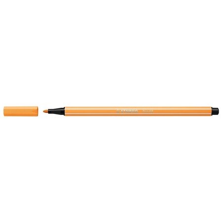 Stylo feutre pen 68  orange papaye stabilo