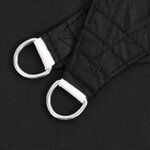 vidaXL Voile de parasol tissu oxford rectangulaire 2 5x4 m noir