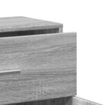 vidaXL Buffets 2 Pièces sonoma gris 60x31x70 cm bois d'ingénierie